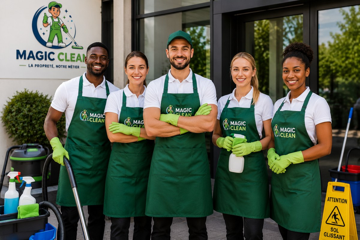 L'équipe Magic Clean